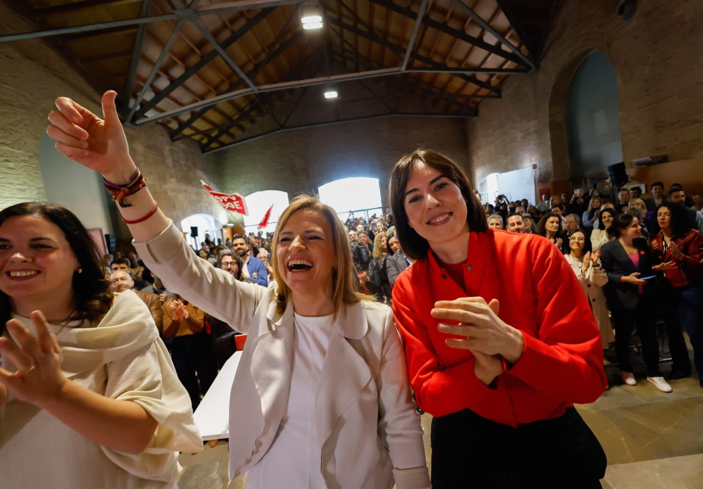 Pilar Bernabé, secretaria general del PSPV de València