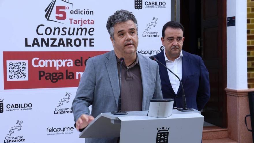 La campaña Consume Lanzarote pone un millón de euros para el comercio local