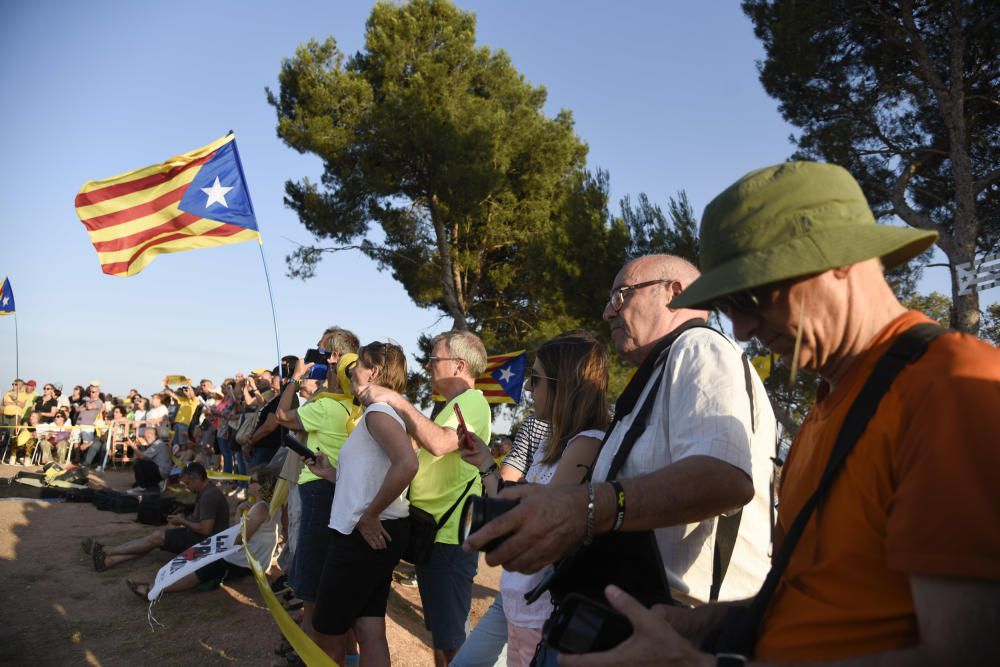 Unes 400 persones retornen al pla de Lledoners per