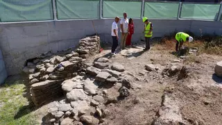 Una nueva excavación destapa los orígenes de Vilagarcía: el pueblo del castro de Alobre tenía «parrillas» para berberechos