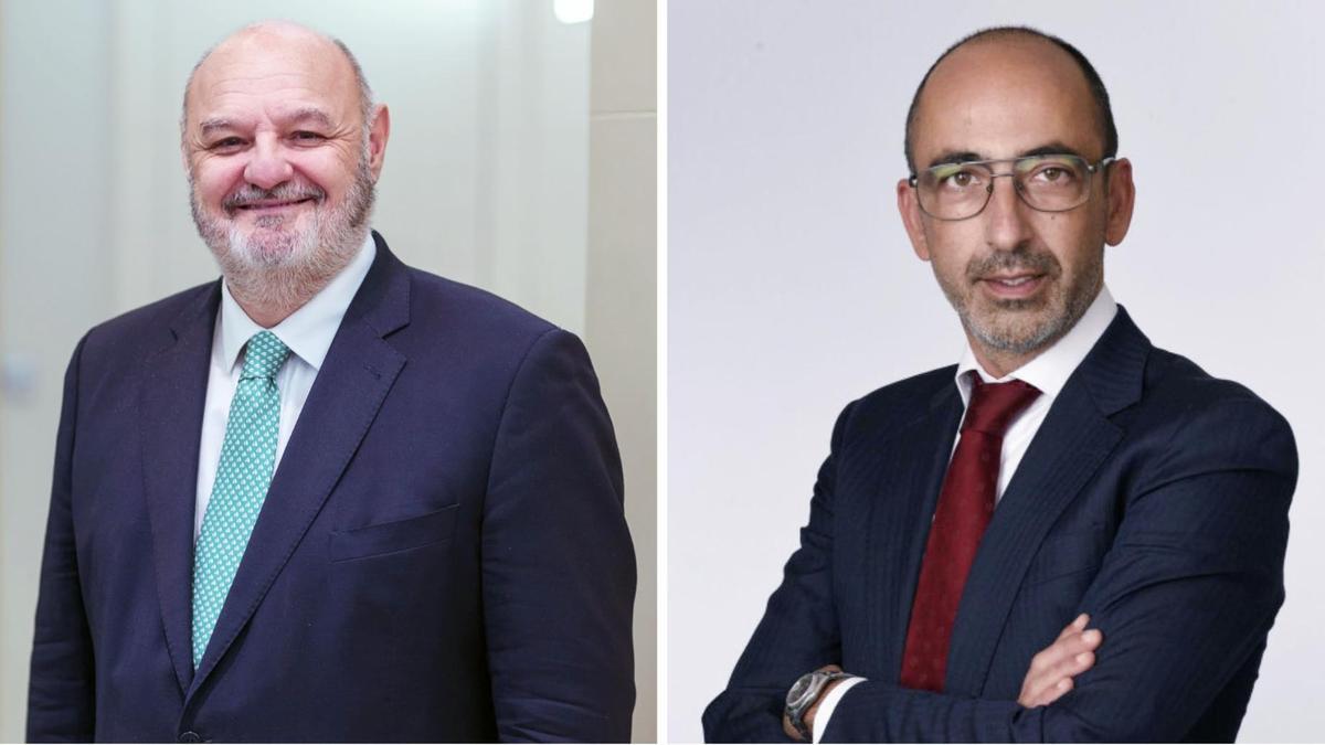 A la izquierda, José María Méndez, nuevo director general de CriteriaCaixa, y a la derecha, Adolfo Feijóo, nuevo director adjunto de CriteriaCaixa. A la izquierda, José María Méndez, nuevo director general de CriteriaCaixa, y a la derecha, Adolfo Feijóo, nuevo director adjunto de CriteriaCaixa.