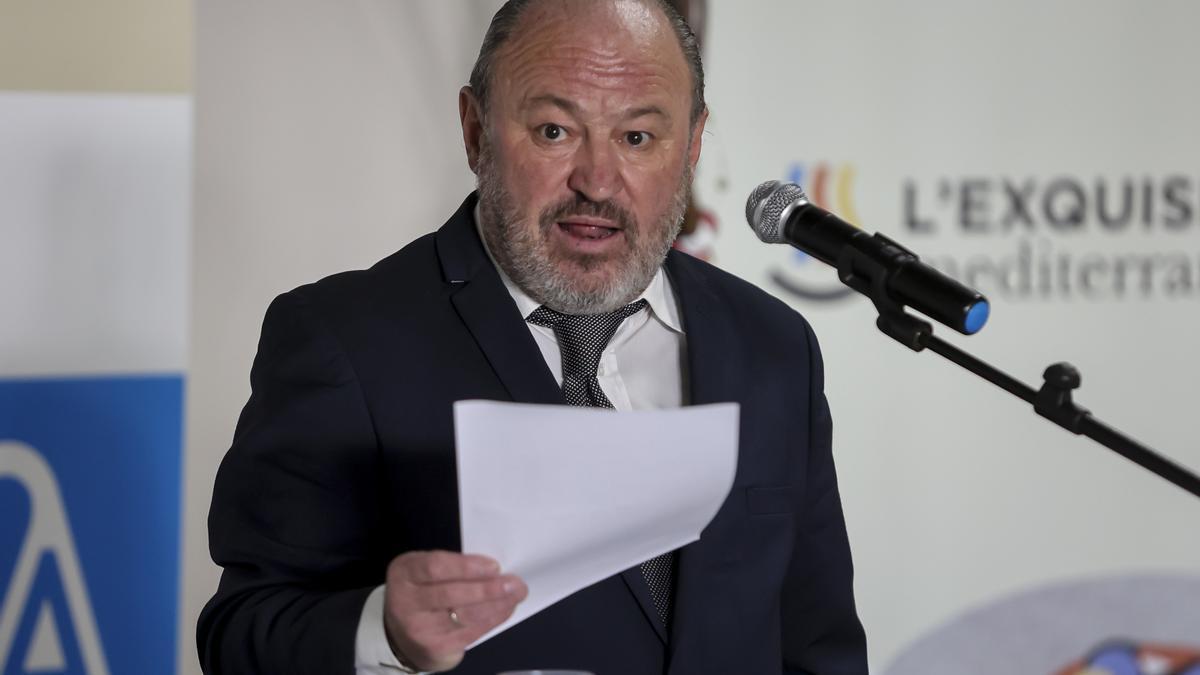 Luis Castillo, durante una compareciencia reciente como presidente de APHA.