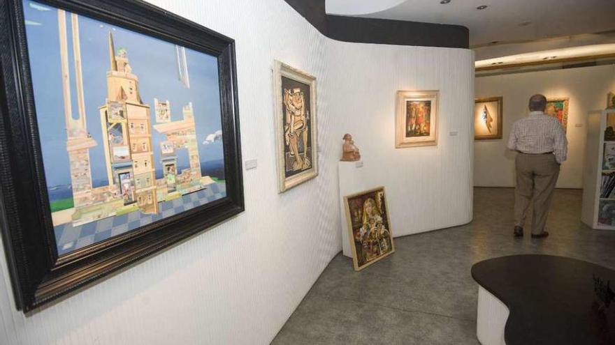 Exposición de arte gallego, en Xerión.