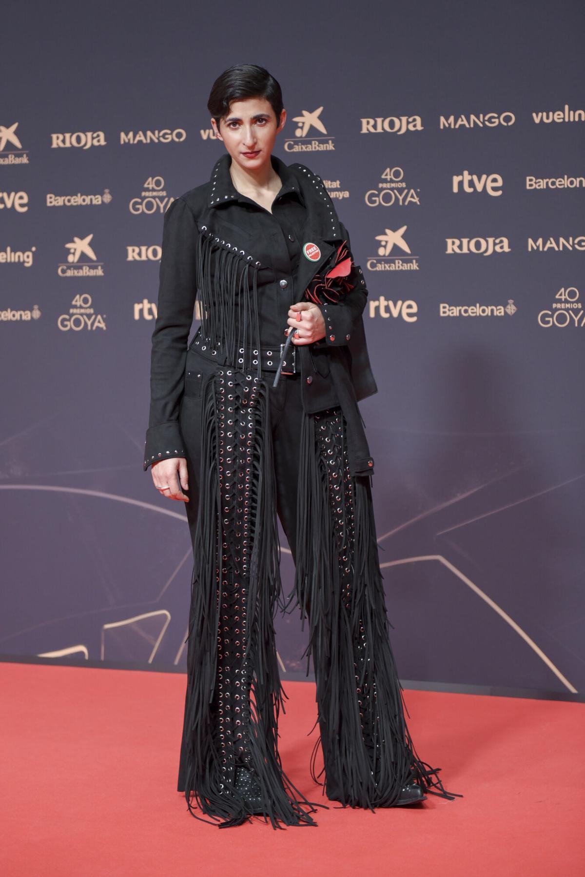 La actriz Alba Flores posa en la alfombra roja de la 40º edición de los Premios Goya, en el Auditori del Centre de Convencions Internacionals, a 28 de febrero de 2026, en Barcelona, Cataluña (España). Los galardones son otorgados de manera anual por la Academia de las Artes y las Ciencias Cinematográficas de España (AACCE) con el objetivo de premiar a los mejores profesionales en cada una de las distintas especialidades tanto técnicas como creativas del cine español. 28 FEBRERO 2026 Alberto Paredes / Europa Press 28/02/2026. Susana Abaitua;Alberto Paredes