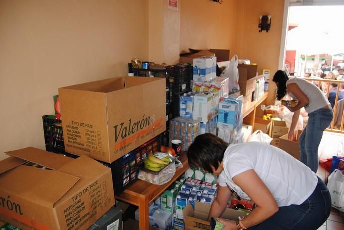 El encuentro solidario 'Más por Telde' recoge tres toneladas de alimentos