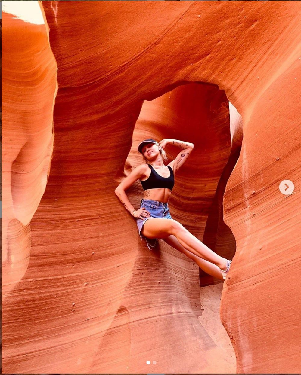 Miley Cyrus en El Gran Cañón