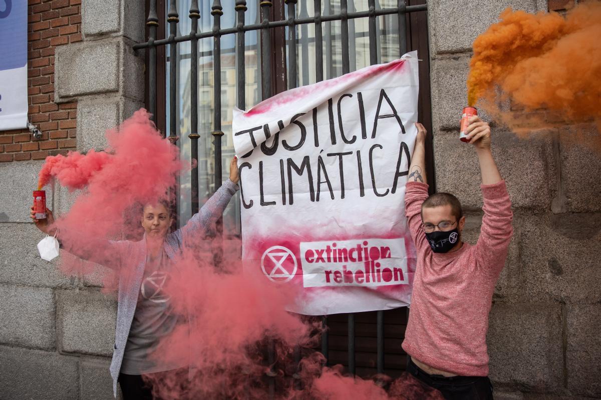 Acción ante el Ministerio de Exteriores por justicia climática