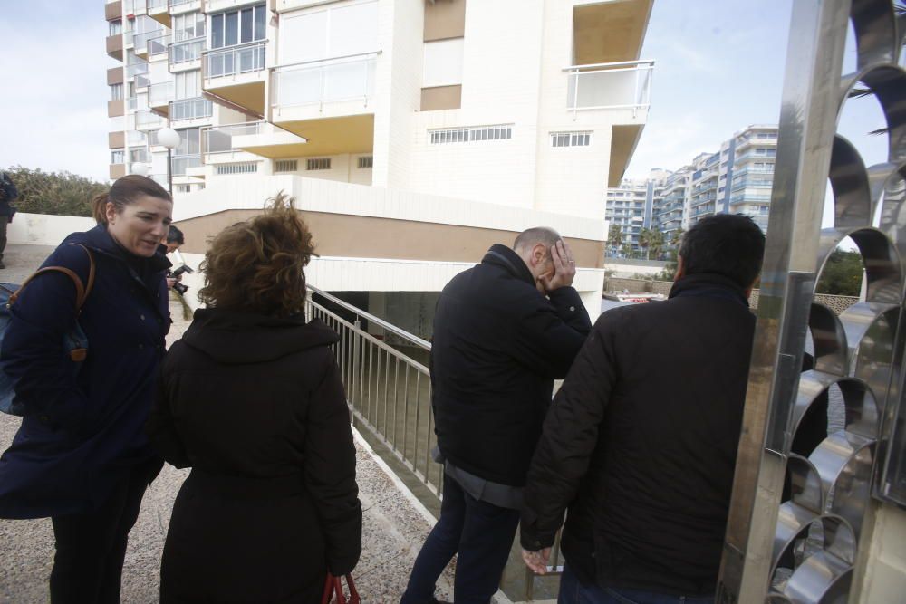 El alcalde de Alicante y los cuerpos de seguridad visitan las zonas afectadas por las lluvias