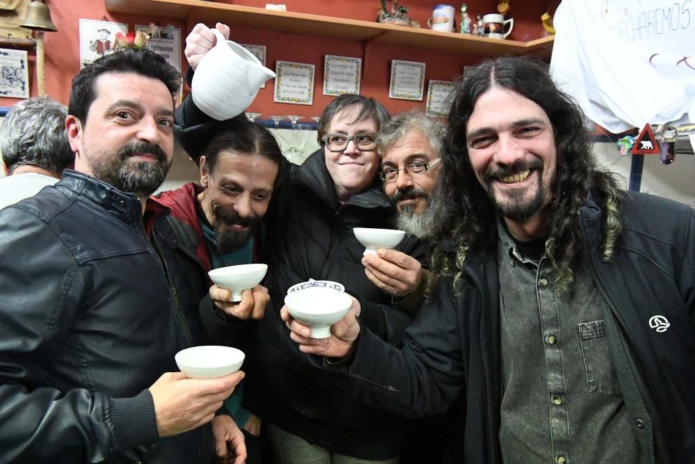 Despedida a la taberna A Cunquiña