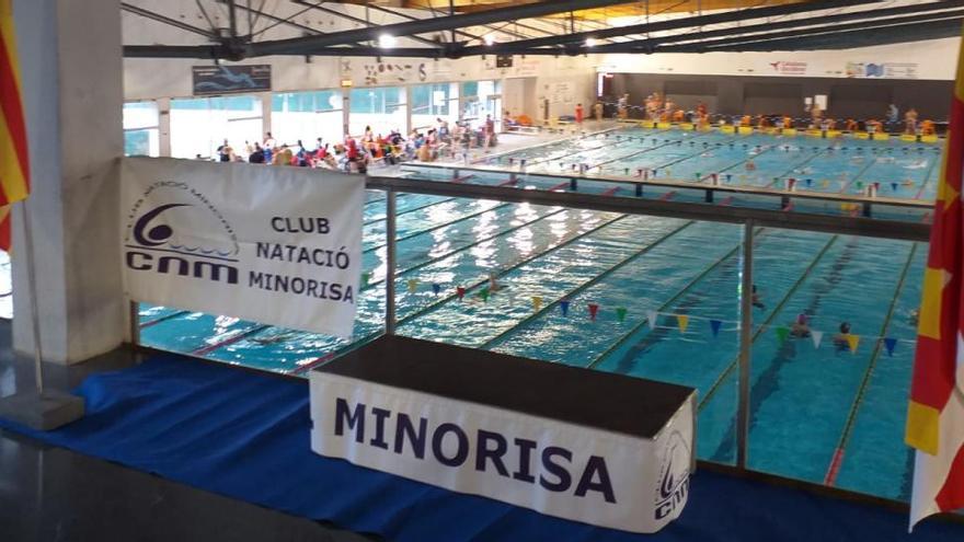 Les piscines de Manresa van ser l&#039;escenari de la represa de la competició