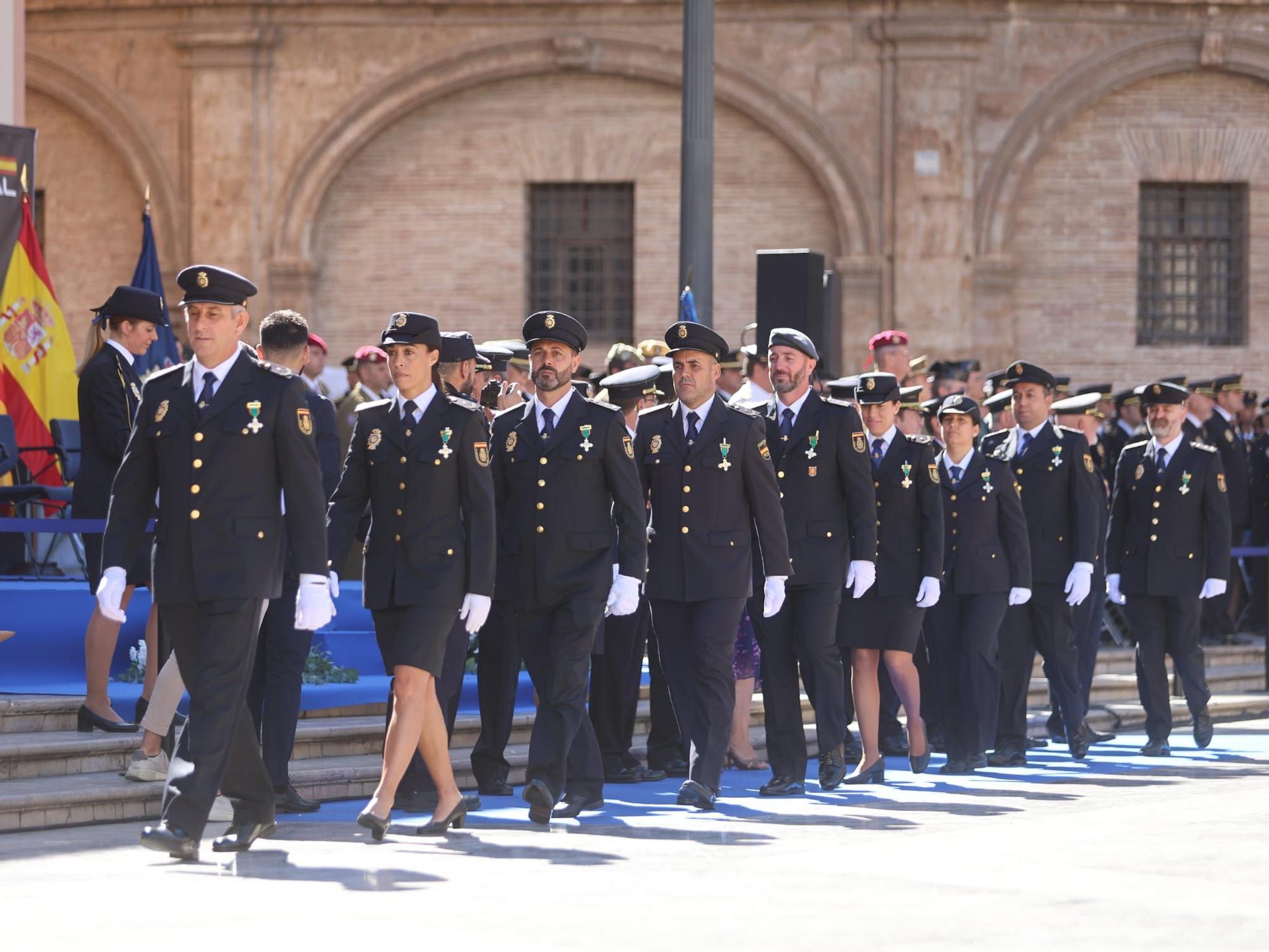 La Policía Nacional de Valencia celebra el Día de los Santos Ángeles Custodios