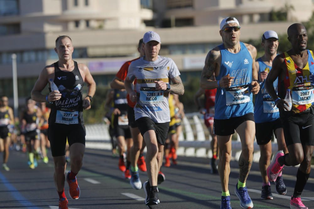 Las mejores imágenes del Maratón Valencia 2019