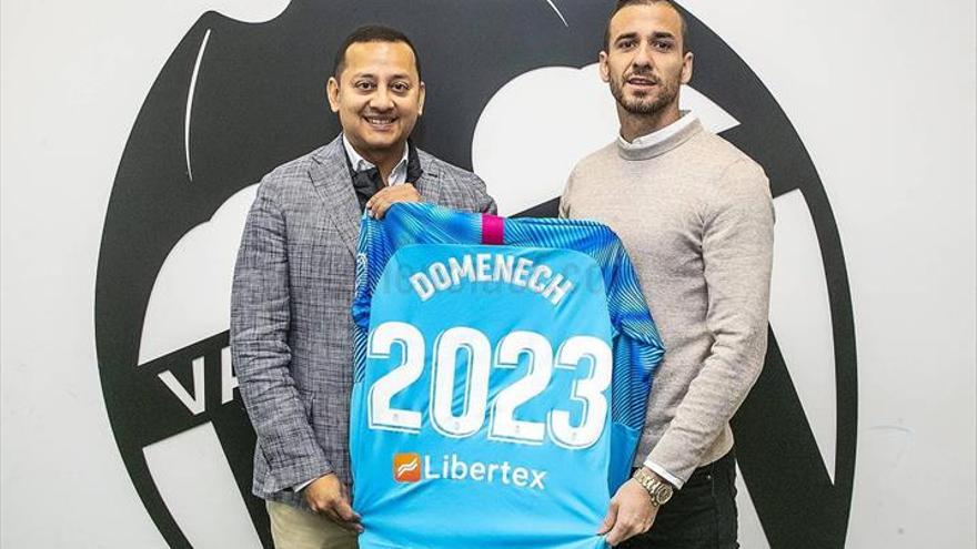 Jaume Domènech renueva con el Valencia hasta 2023