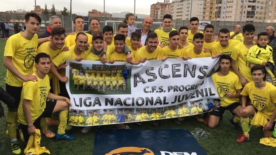 El CFS Progreso sube a Liga Nacional Juvenil con una plantilla muy joven