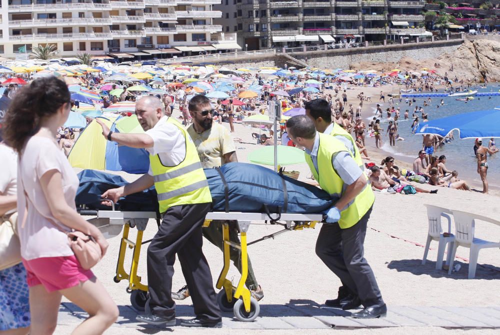 Submarinista mort Tossa de Mar