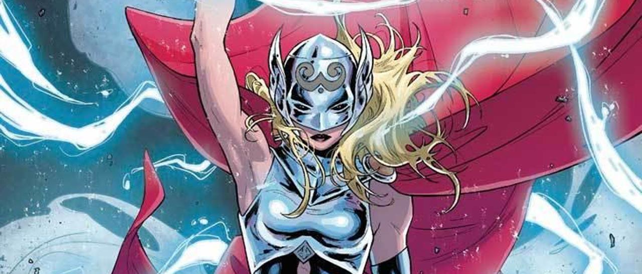 Jane Foster adquirió el manto de Thor y protagoniza la saga.