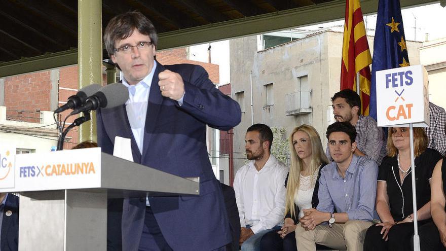 Puigdemont fa una crida a defensar CDC per donar un «disgust amb vots» al PP