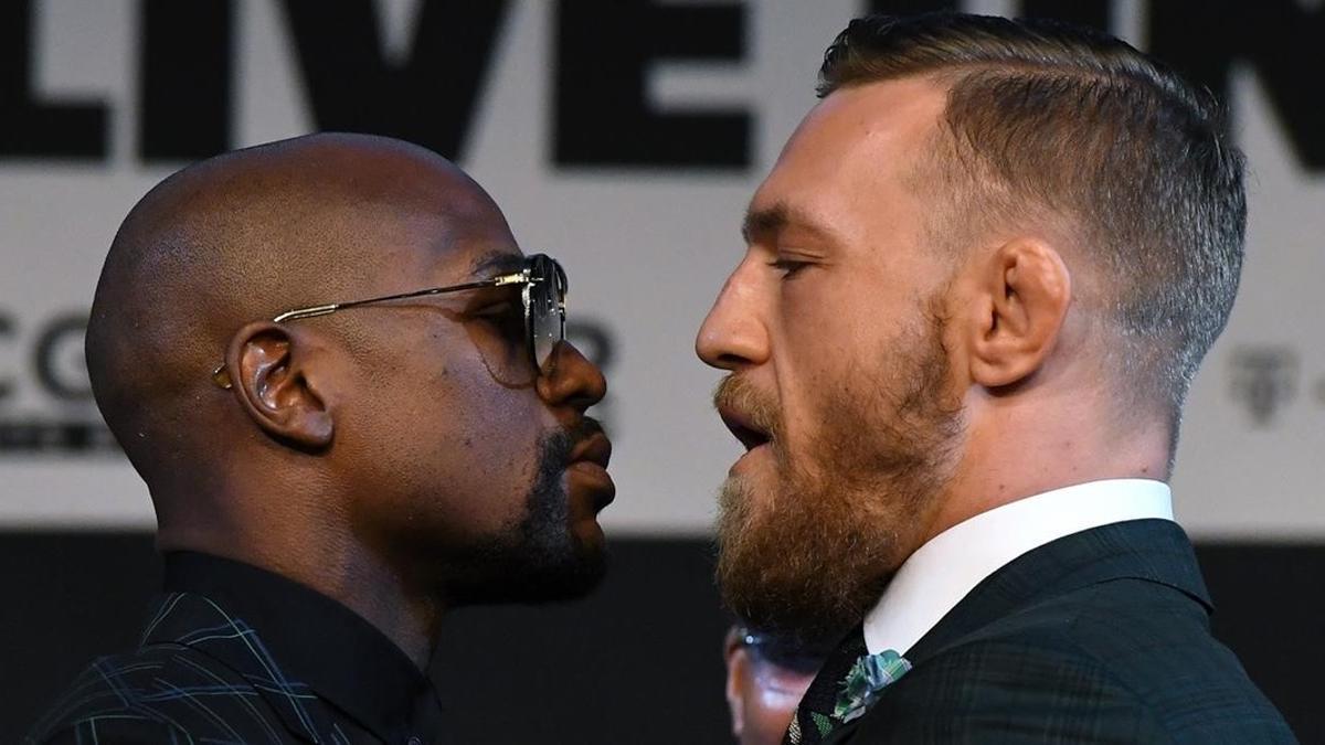 Floyd Mayweather y Conor McGregor en una imagen de agosto del 2017.