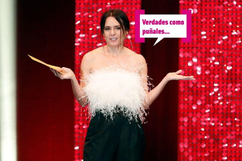 Eva Santolaria en los premios Feroz
