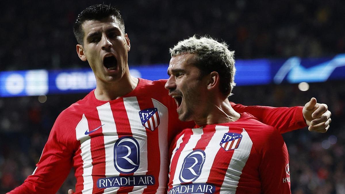 Álvaro Morata y Antoine Griezmann.