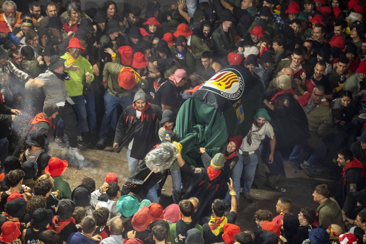 L'inici de la Patum Completa d'aquest dijous, en imatges