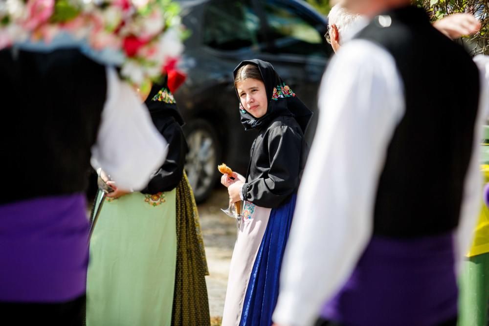 Sant Rafel vivió ayer el día de su patrón fiel a la tradición