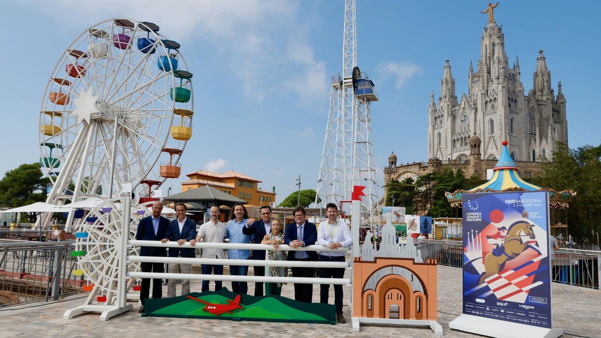 Los preparativos del CSIO: un salto desde el Tibidabo al Club de Polo
