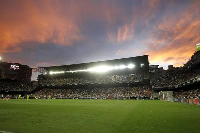 Las imágenes del derbi Valencia ´- Villarreal
