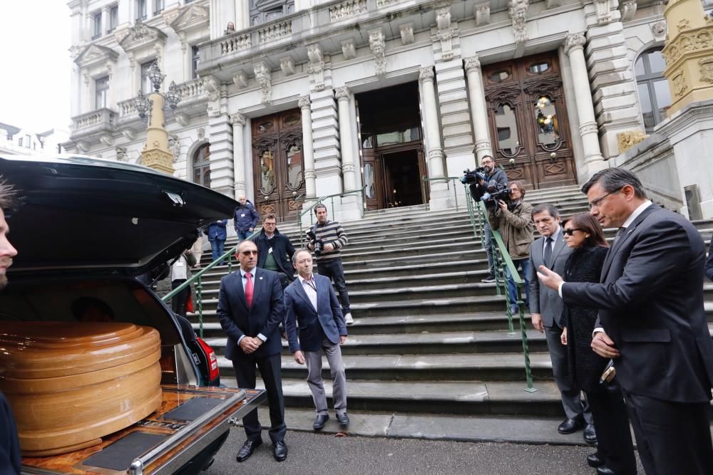 Muere Vicente Álvarez Areces: Capilla ardiente en la Junta del Principado