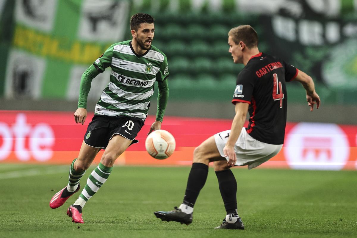 Resumen, goles y highlights del Sporting Lisboa 1 - 1 Midtjylland  del partido de ida de los play-offs de Europa League