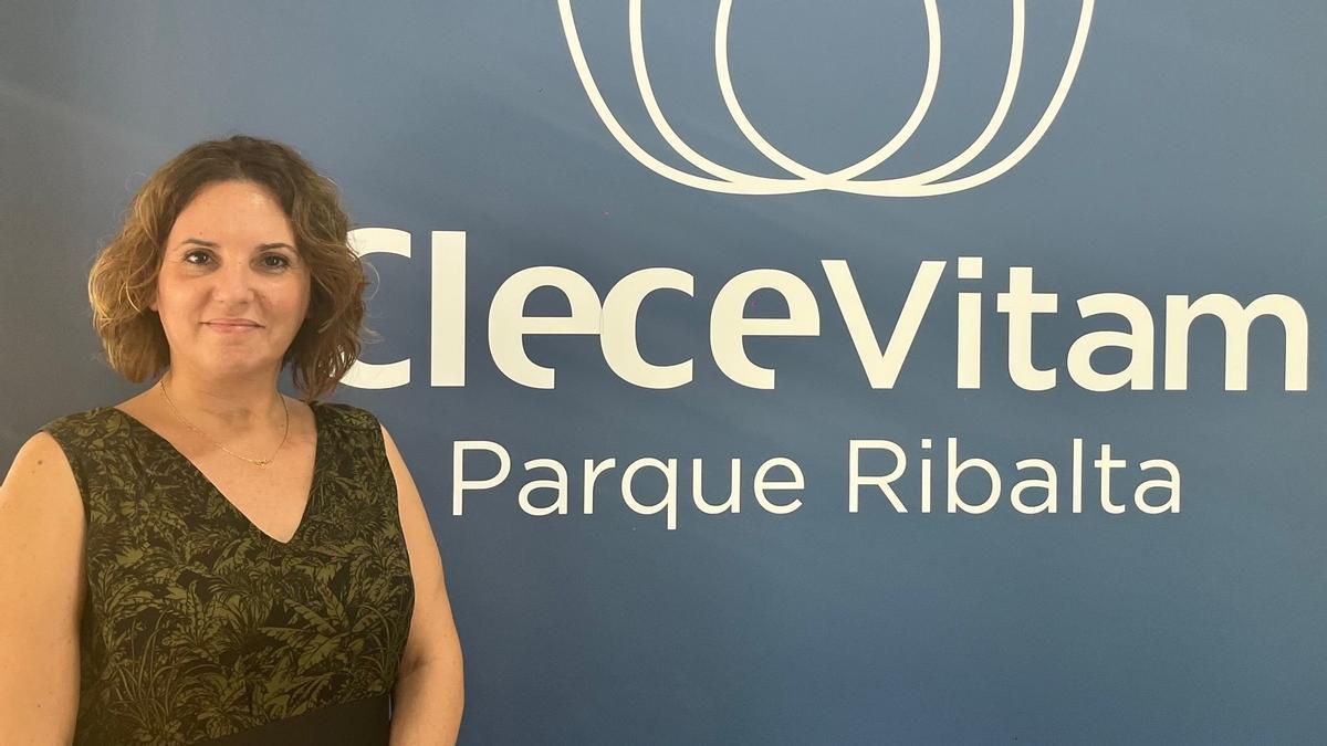 Alexia Peris es la directora del nuevo centro residencial CleceVitam Parque Ribalta de Castelló.