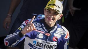 Jorge Martin (Honda), lider de Moto3 y ganador este año de cinco de los nueve grandes premios disputados.