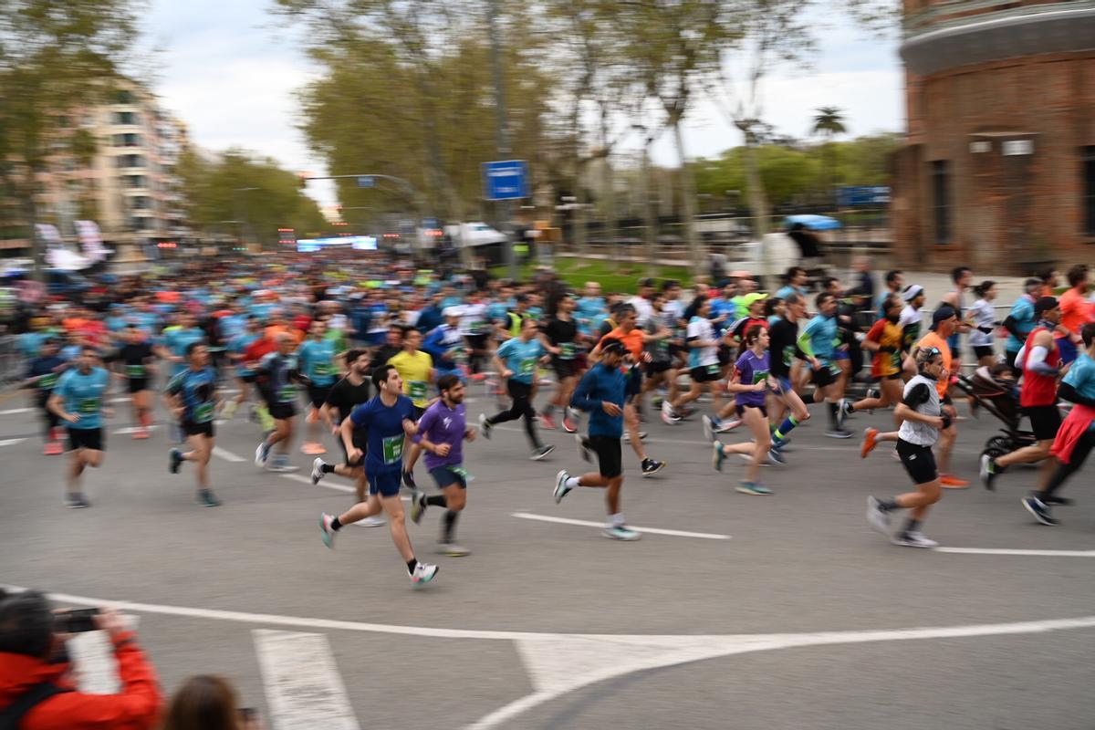 La Media Maratón de Barcelona 2022 vuelve a llenar las calles de la ciudad