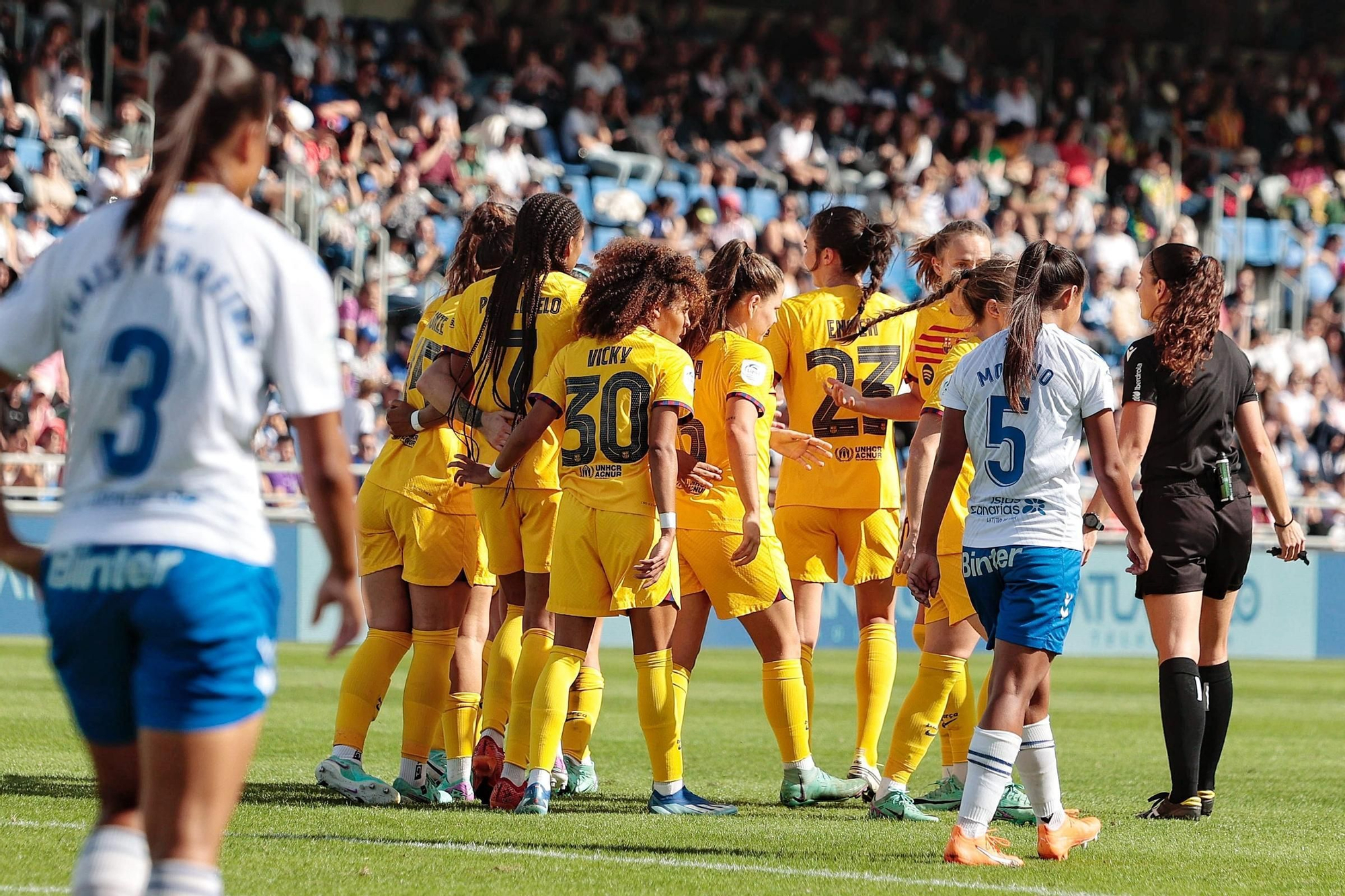 Revive el UD Costa Adeje Tenerife - FC Barcelona en imágenes