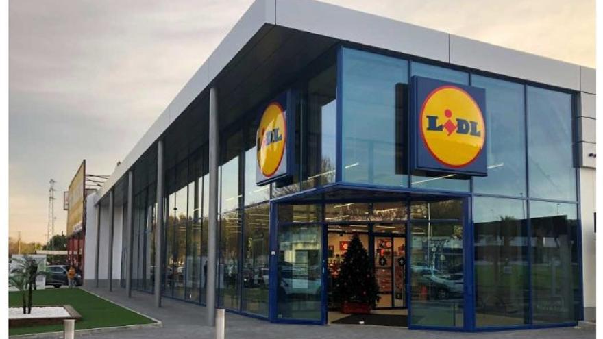 Plano de cómo será el Lidl nuevo