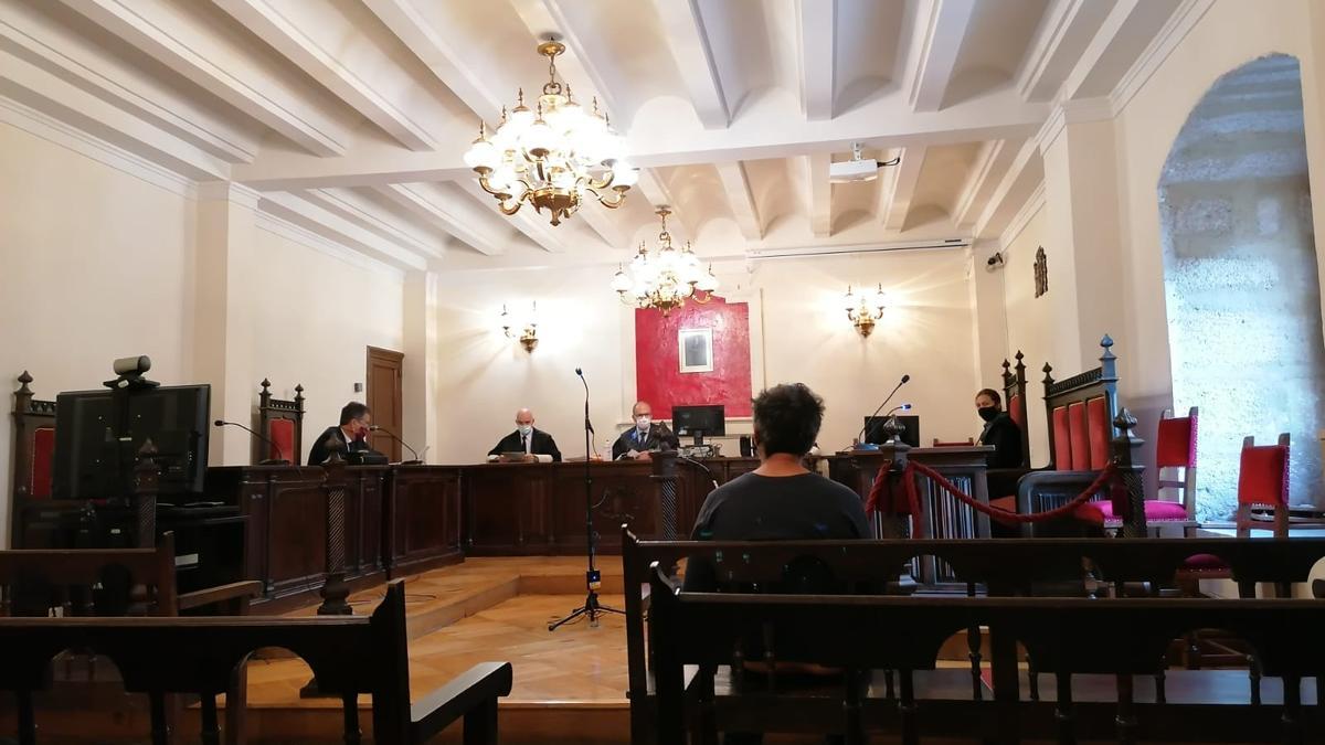 Un momento del juicio celebrado en Zamora.