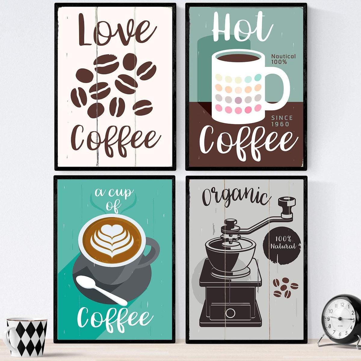 Láminas decorativas de café