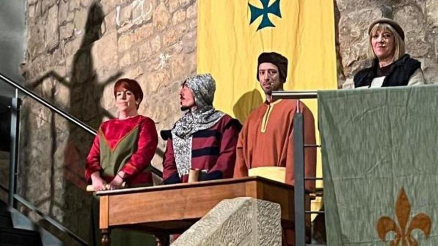 Sos del Rey Católico se encuentra inmersa en la celebración del nacimiento de Fernando de Aragón. | EL PERIÓDICO