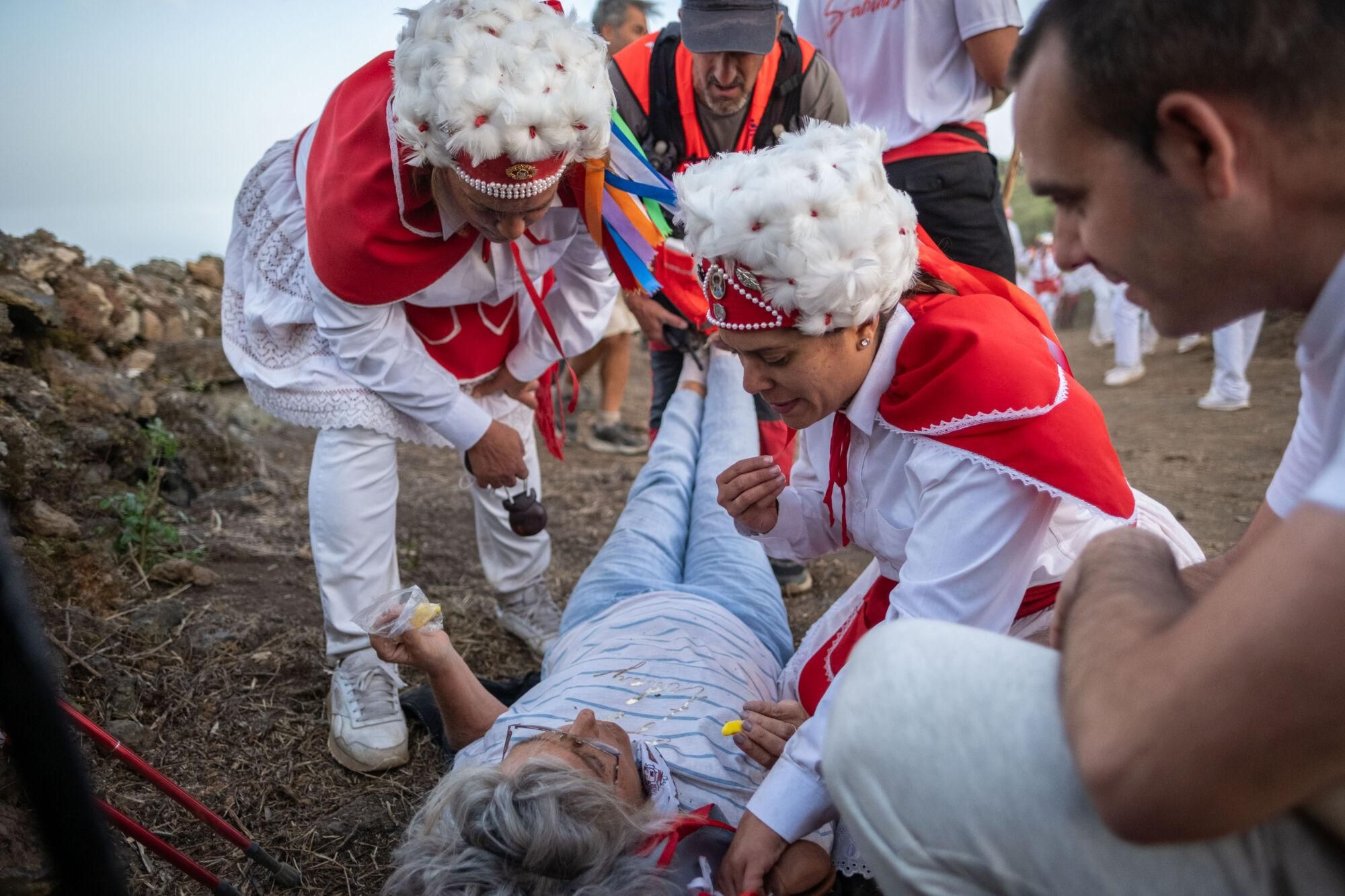 Bajada de la Virgen de Los Reyes en el Hierro