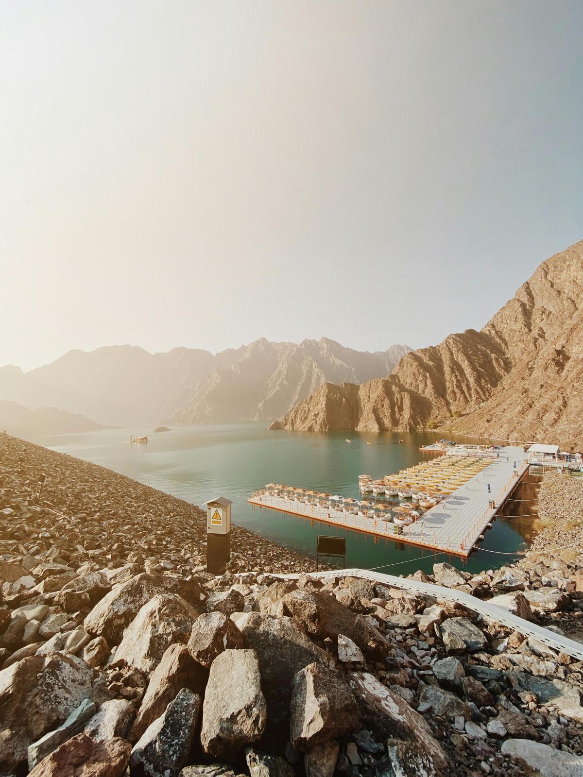 El paisaje de Hatta parece salido de una película de ciencia-ficción