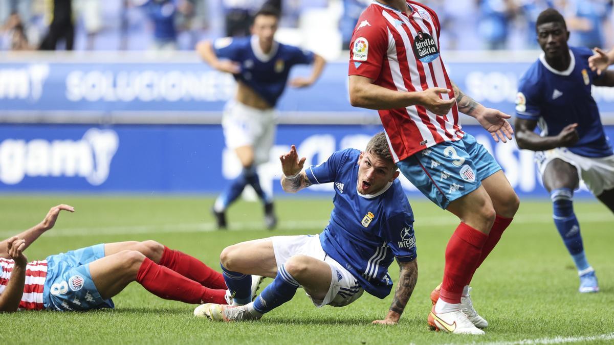 El partido del Real Oviedo, en imágenes