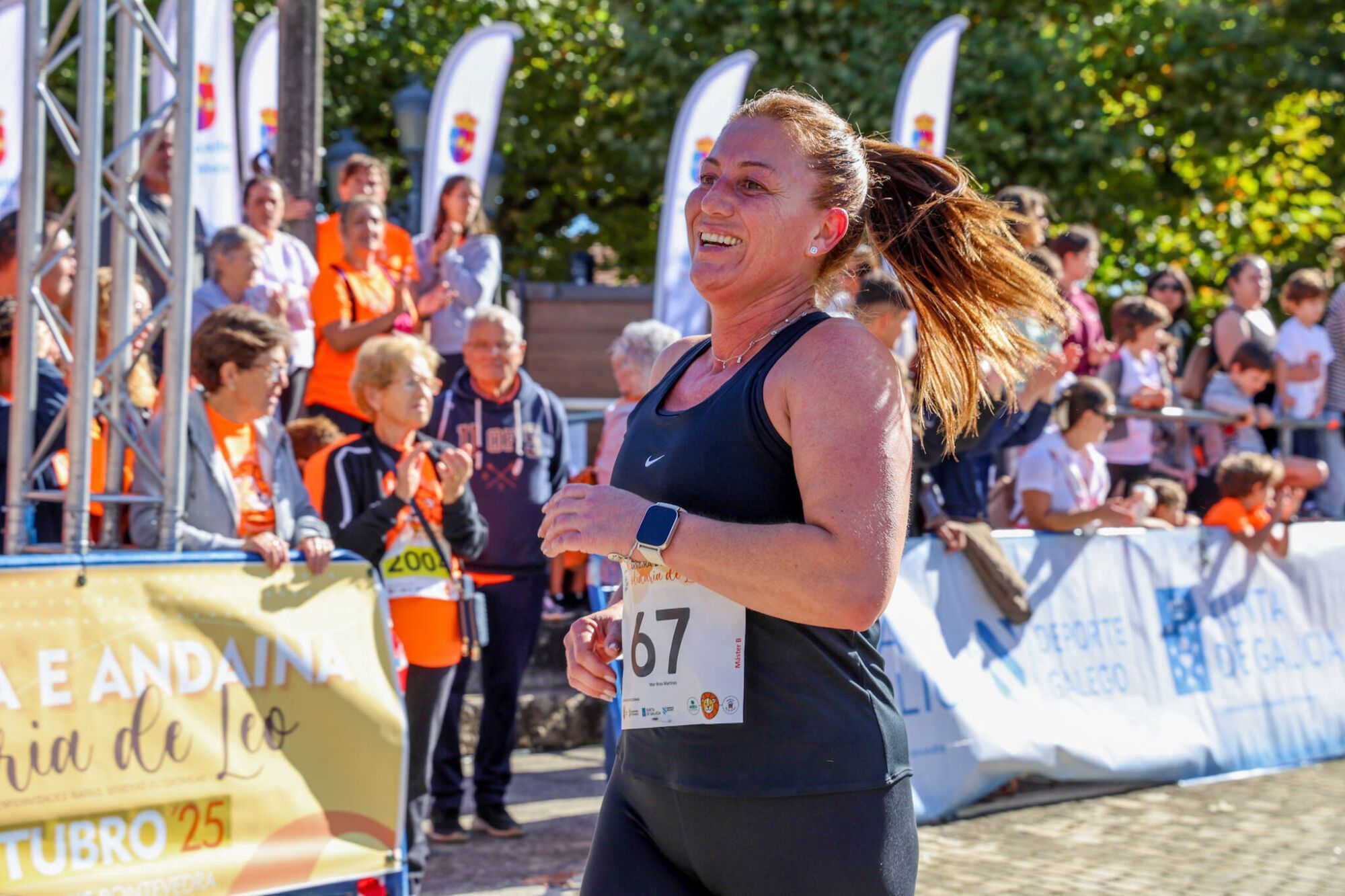 Andaina y carrera solidaria por niños como Leo Diz