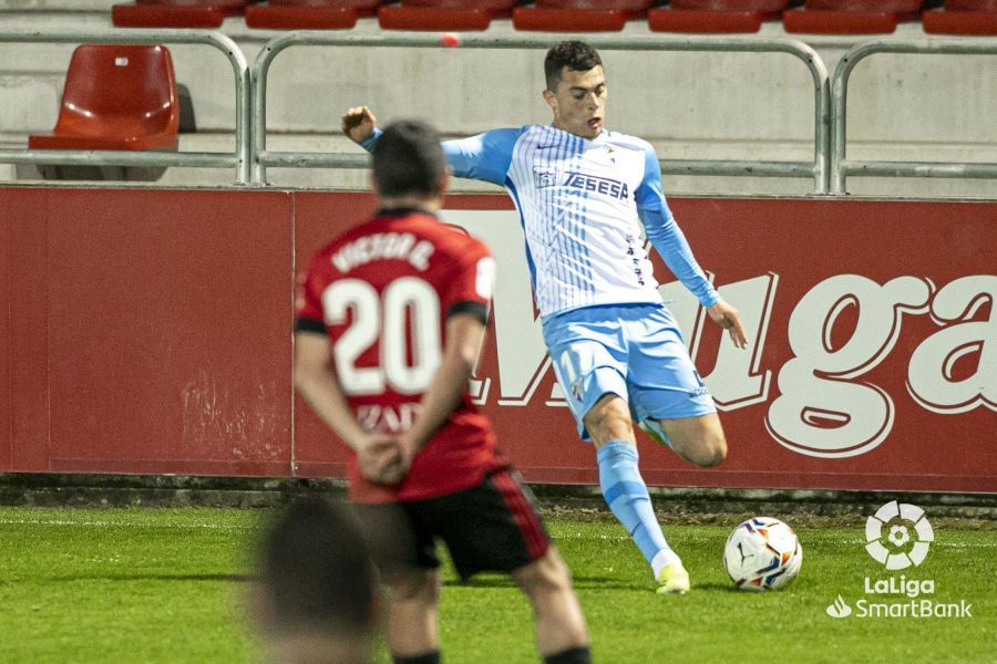 Las imágenes del CD Mirandés - Málaga CF, que cierra la 27ª jornada de LaLiga SmartBank