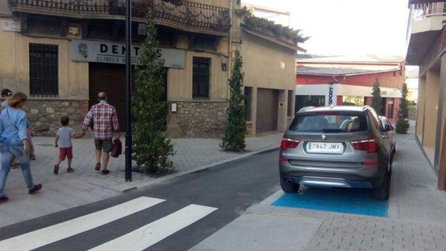 El nou aspecte del carrer Cadí de Puigcerdà, a tocar del centre