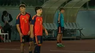 Juanma Herzog disputa 51 minutos con la sub 21 en San Marino en una aplastante goleada española