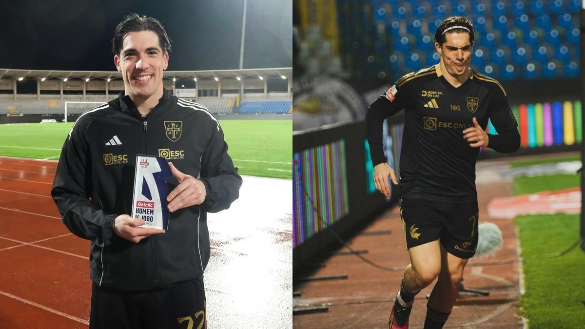 Larra se llevó el MVP en la histórica victoria del Casa Pia frente al Porto