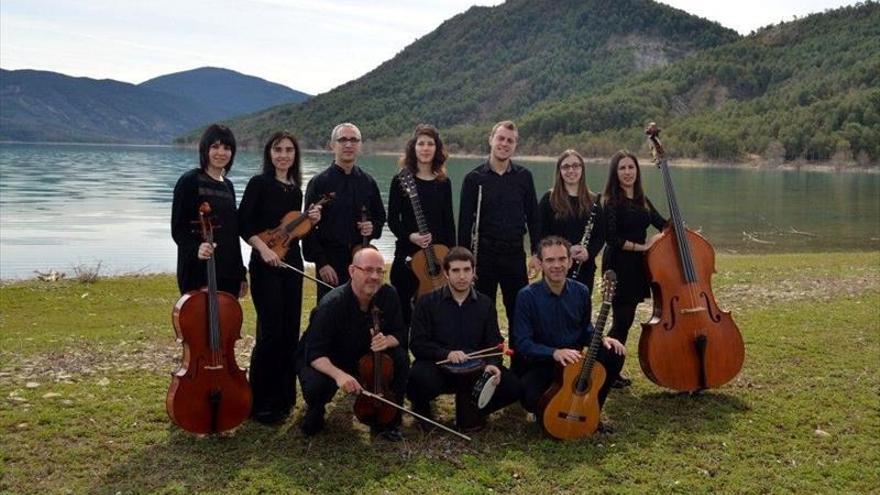 Ensemble XXI actúa en la iglesia de Castanesa