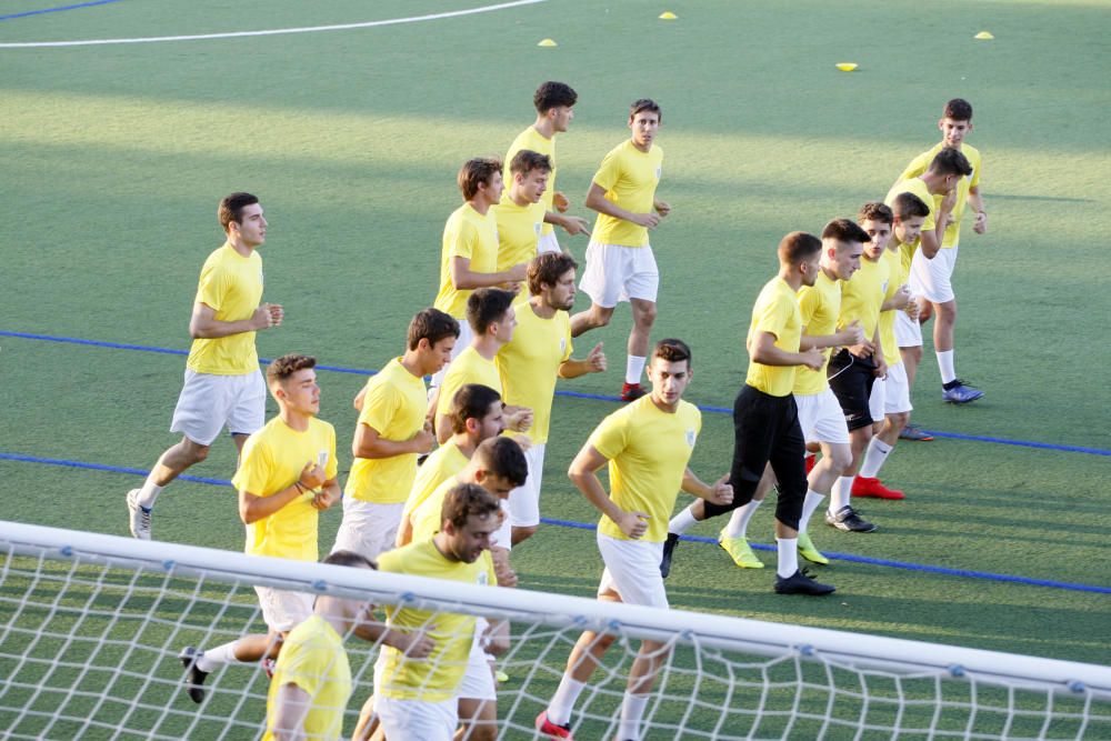 Primer entrenament del Banyoles de la pretemporada