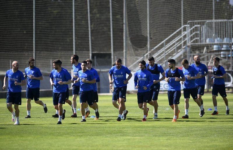 Entrenamiento del Real Zaragoza