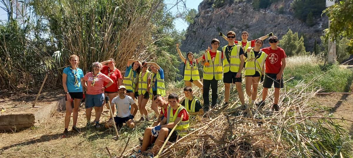 El voluntariado ambiental en los espacios naturales de la Región también sirve para detectar necesidades y trasladarlas a las administraciones competentes.